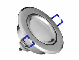 Oczko halogenowe ruchome 3,5 W srebrne POLUX