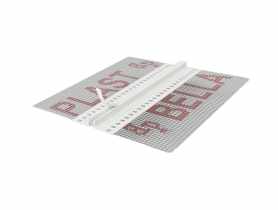 Listwa PVC dylatacyjna BP1podtynkowa z siatką i elementem stabilizującym BELLA PLAST