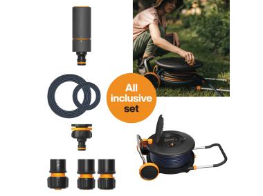 Zdjęcie: Bęben z wężem M 13 mm (1/2") 20 m Comfort FISKARS