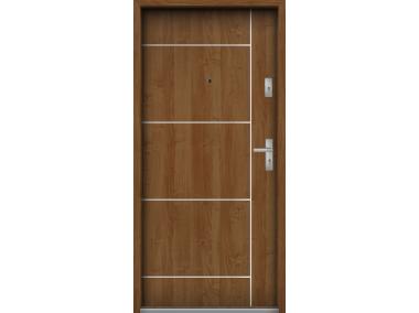 Zdjęcie: Drzwi wejściowe do mieszkań Bastion A-65 Olcha 80 cm lewe OSP KR CENTER