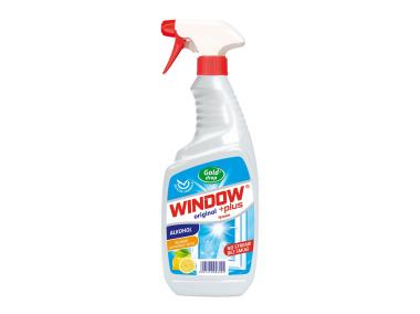 Zdjęcie: Płyn do mycia szyb z rozpylaczem Lemon Fresh 0,75 L lemon fresh z alkoholem WINDOW PLUS