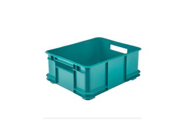 Zdjęcie: Pojemnik transportowy Bruno L 43x35x17,5 20,5 L eco sky niebieski KEEEPER