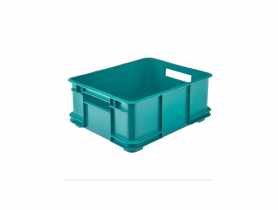 Pojemnik transportowy Bruno L 43x35x17,5 20,5 L eco sky niebieski KEEEPER