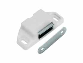 Zatrzask meblowy magnetyczny biały METRO