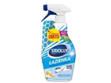 Zdjęcie: Płyn do czyszczenia łazienki Triger 500 ml mydło marsylskie&świeża pomarańcza SIDOLUX