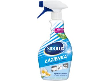 Zdjęcie: Płyn do czyszczenia łazienki Triger 500 ml mydło marsylskie&świeża pomarańcza SIDOLUX