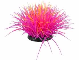 Ozdoba do akwarium Flowers 4 fioletowo różowa 8x8 cm ZOLUX