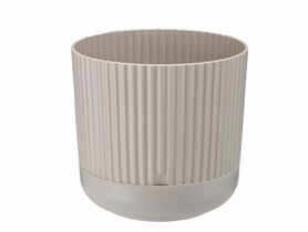 Doniczka z podstawką Nostalgia 18 cm 29403 beż VERDENIA