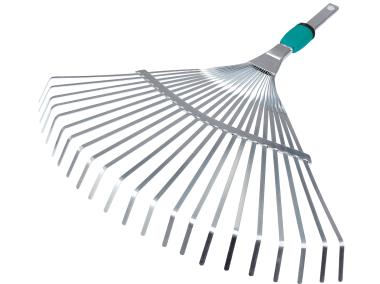 Zdjęcie: Miotło-grabie metalowe 22 - zębne Quick system GREENMILL