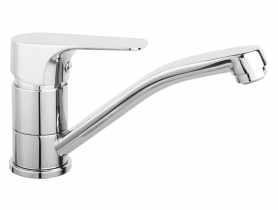 Bateria umywalkowa, z obrotową wylewką Tiga Verdeline, chrom FERRO