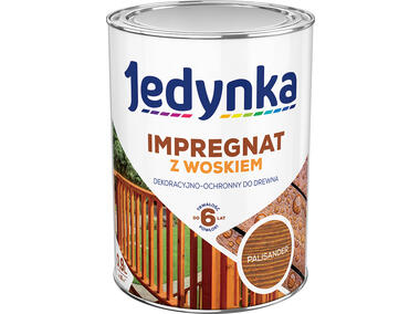 Zdjęcie: Impregnat do drewna z woskiem palisander 0,9 L JEDYNKA