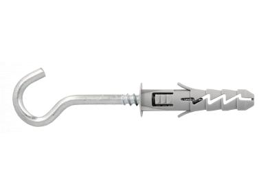 Zdjęcie: Kołek rozporowy FIX z kołnierzem 6x30 mm z hakiem sufitowym 6 szt. RAWLPLUG