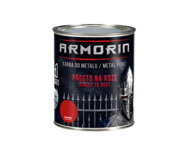 Zdjęcie: Farba antykorozyjna Armorin czerwona 0,75 L UNICELL