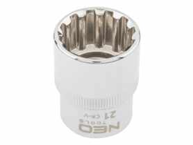 Nasadka Spline 1/2", 21 mm NEO