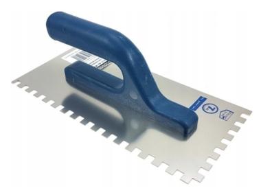 Zdjęcie: Paca do kleju Eco 27x13 cm z ząb 8 mm BLUE DOLPHIN