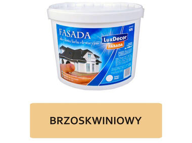Zdjęcie: Farba fasadowa 10 L brzoskwiniowa LUXDECOR