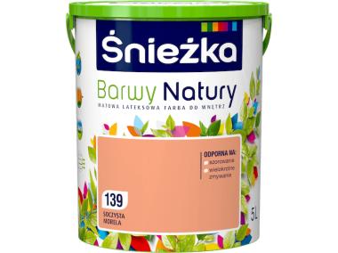 Zdjęcie: Farba Barwy Natury soczysta morela 139 5L ŚNIEŻKA