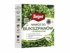 Nawóz do bukszpanów i żywopłotów z mikroskładnikami 1 kg  TARGET