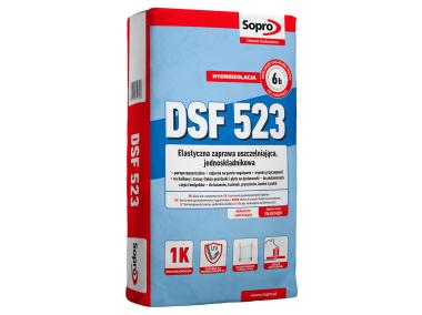 Zdjęcie: Zaprawa uszelniająca jednoskładnikowa elastyczna DSF 523 20 kg SOPRO