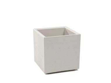 Zdjęcie: Kwietnik Karo 300x300x300 mm beton recycled, beżowy LAMELA