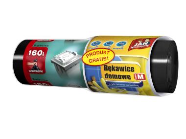 Zdjęcie: Worki LD czarne 160 L - 10 szt. JAN NIEZBĘDNY