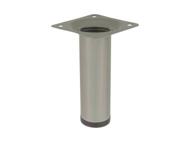 Zdjęcie: Noga meblowa okrągła 10 cm szara METRO