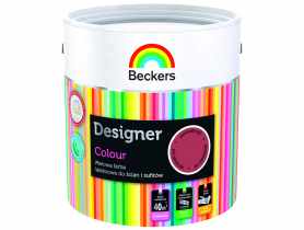 Farba lateksowa Designer Colour Passiona Red 2,5 L BECKERS