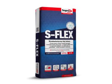 Zdjęcie: Klej żelowy S-Flex 201 22,5 kg wysokoelastyczny SOPRO