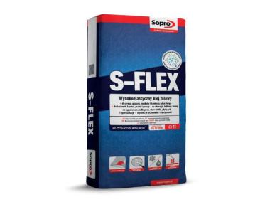 Zdjęcie: Klej żelowy S-Flex 201 22,5 kg wysokoelastyczny SOPRO