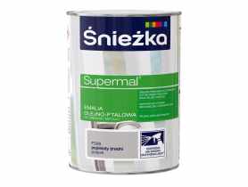 Emalia Supermal popielaty średni F598 0,8L ŚNIEŻKA