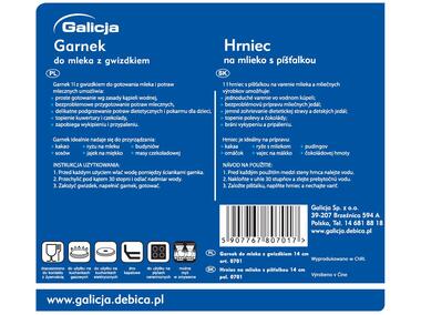 Zdjęcie: Garnek do mleka z gwizdkiem GALICJA