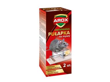Zdjęcie: Łapka na myszy drewniana Arox 1 szt. AGRECOL