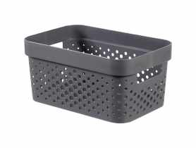 Pojemnik ażurowy 4,5 L Infinity szary CURVER