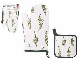 Rękawica kuchenna z podkładką Nicole Collection 52397 RAVI