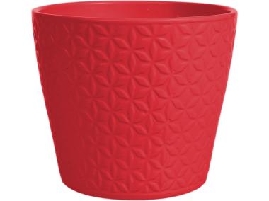 Zdjęcie: Osłonka doniczkowa 480 - 15 cm czerwona CERMAX