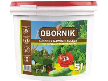 Zdjęcie: Obornik suszony nawóz bydlęcy wiaderko 5 L BIOVITA