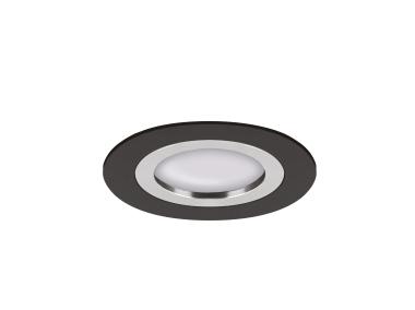 Zdjęcie: Sufitowa oprawa punktowa Pluto C kolor czarny/chrom 35 W GU10 STRUHM