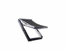 Markiza zewnętrzna Screen do okien Designo R4/R7, 074/118, manualna ROTO