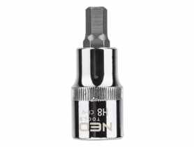 Końcówka sześciokątna na nasadce 1/2", H8 x 55 mm NEO