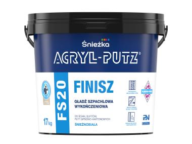 Zdjęcie: Gładź szpachlowa Finisz FS20 17 kg ACRYL PUTZ
