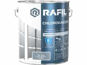Emalia chlorokauczuk szary ciemny RAL7046 10L RAFIL