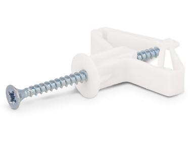 Zdjęcie: Kołek tworzywowy z wkrętem z łbem stożkowym GL 10 mm 50 szt. RAWLPLUG