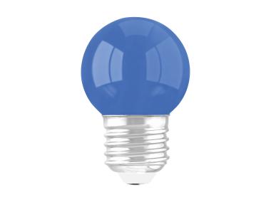 Zdjęcie: Lampa z diodami LED Ulke LED E27 1 W barwa niebieska STRUHM