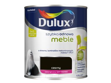 Zdjęcie: Farba Szybka Odnowa Meble 0,75 L czarny DULUX