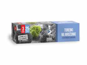 Torebki na mrożonki 3 L - 25 szt. box ANNA ZARADNA