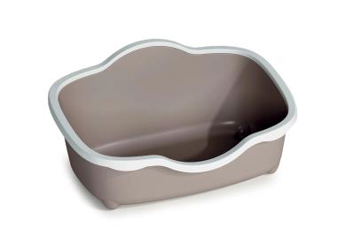 Zdjęcie: Kuweta dla kota Smart 56x38,5x26 cm jasnobrązowy ZOLUX