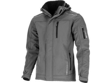 Zdjęcie: Kurtka Softshell z kapturem ocieplana szara, "M", CE, LAHTI PRO