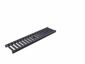 Odwodnienie liniowe krata żeliwo C250, 500x126x20 mm ZMM MAXPOL