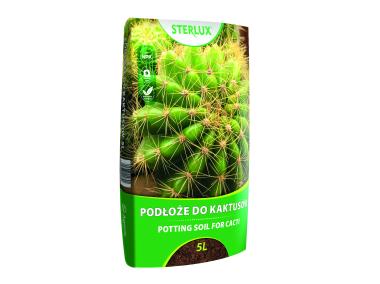 Zdjęcie: Podłoże do kaktusów Sterlux 5 L AGARIS