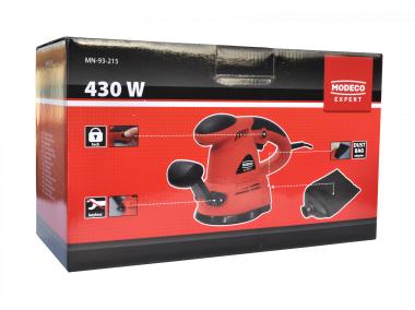 Zdjęcie: Szlifierka mimośrodowa 125 mm - 430 W MODECO EXPERT